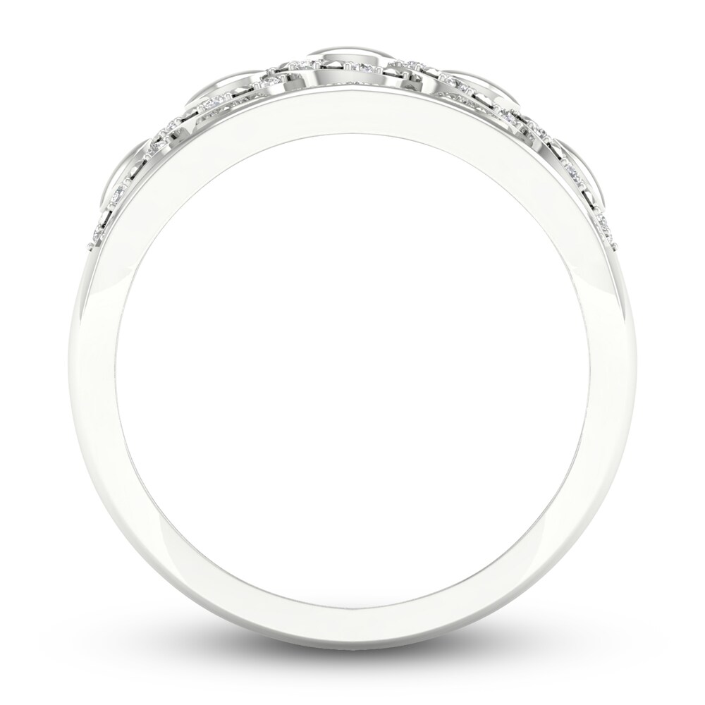 Diamond Wedding Band 1/8 ct tw Round 14K White Gold 02v04jx8 Diamond Wedding Band 1/8 ct tw Round 14K White Gold 02v04jx8