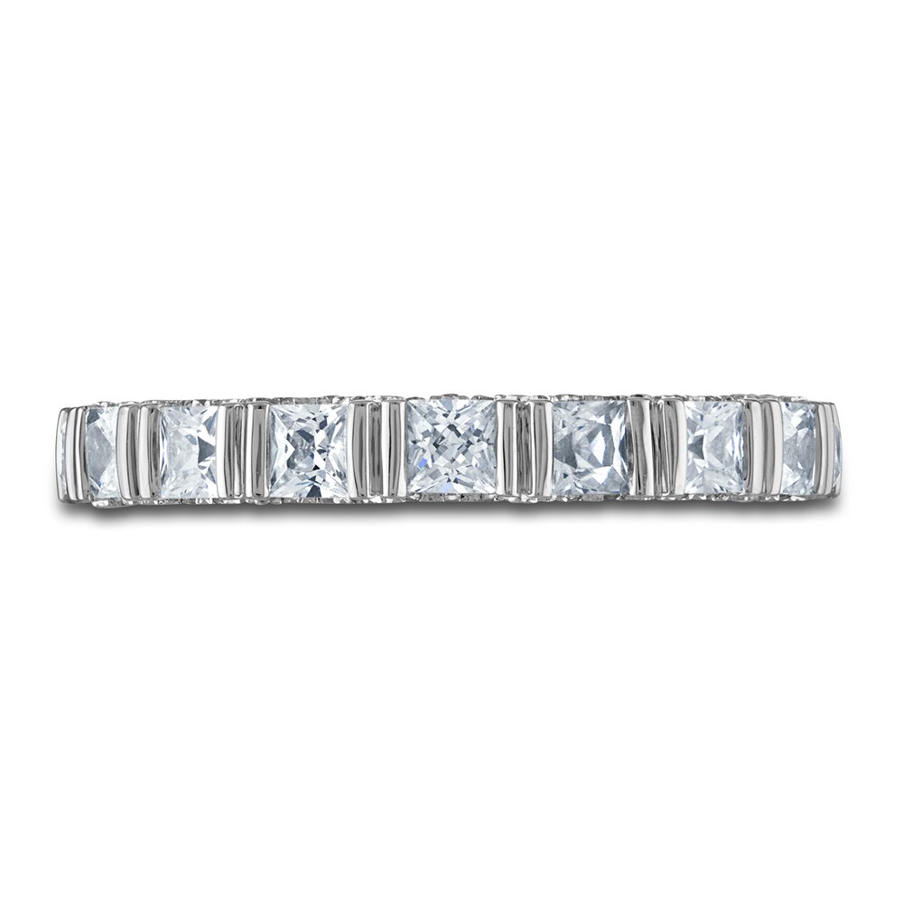 Diamond Anniversary Band 1 ct tw Princess/Round 14K White Gold 0Ay9RlUa Diamond Anniversary Band 1 ct tw Princess/Round 14K White Gold 0Ay9RlUa