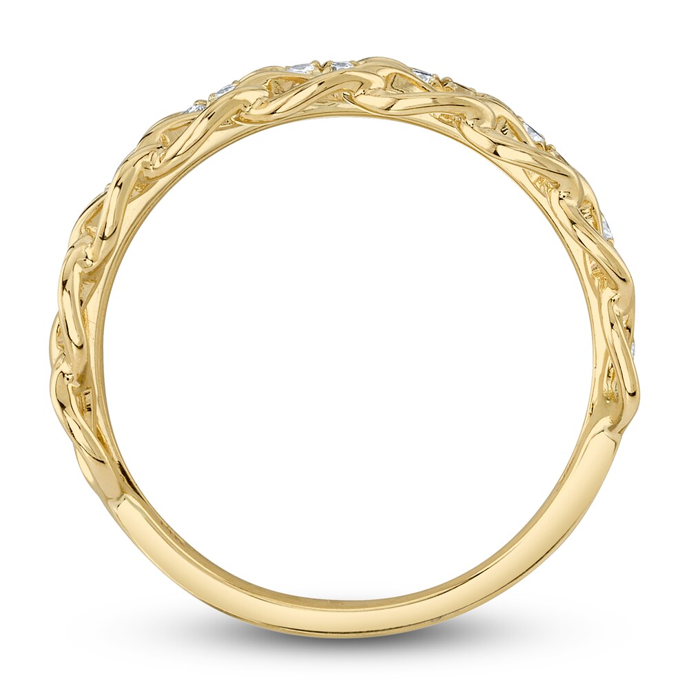 Shy Creation Diamond Ring 1/5 ct tw Round 14K Yellow Gold SC22005644 0RDIyk6M Shy Creation Diamond Ring 1/5 ct tw Round 14K Yellow Gold SC22005644 0RDIyk6M