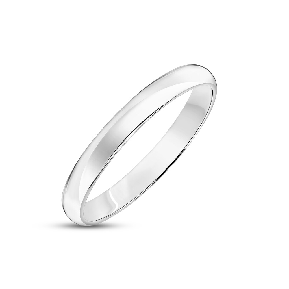 Polished Wedding Band 14K White Gold 3.0mm 0srwlzJx Polished Wedding Band 14K White Gold 3.0mm 0srwlzJx