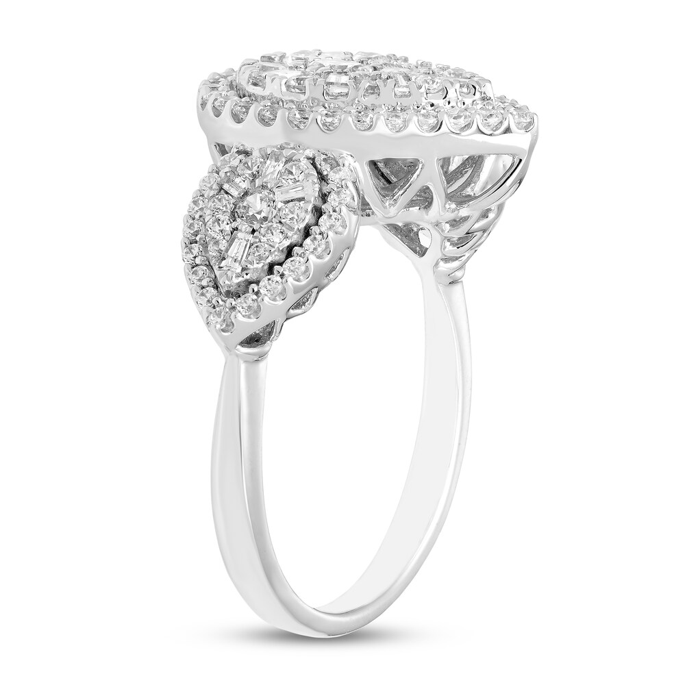 Diamond Ring 1 ct tw Round-cut 14K White Gold (I/2) 1FNRvBzJ Diamond Ring 1 ct tw Round-cut 14K White Gold (I/2) 1FNRvBzJ