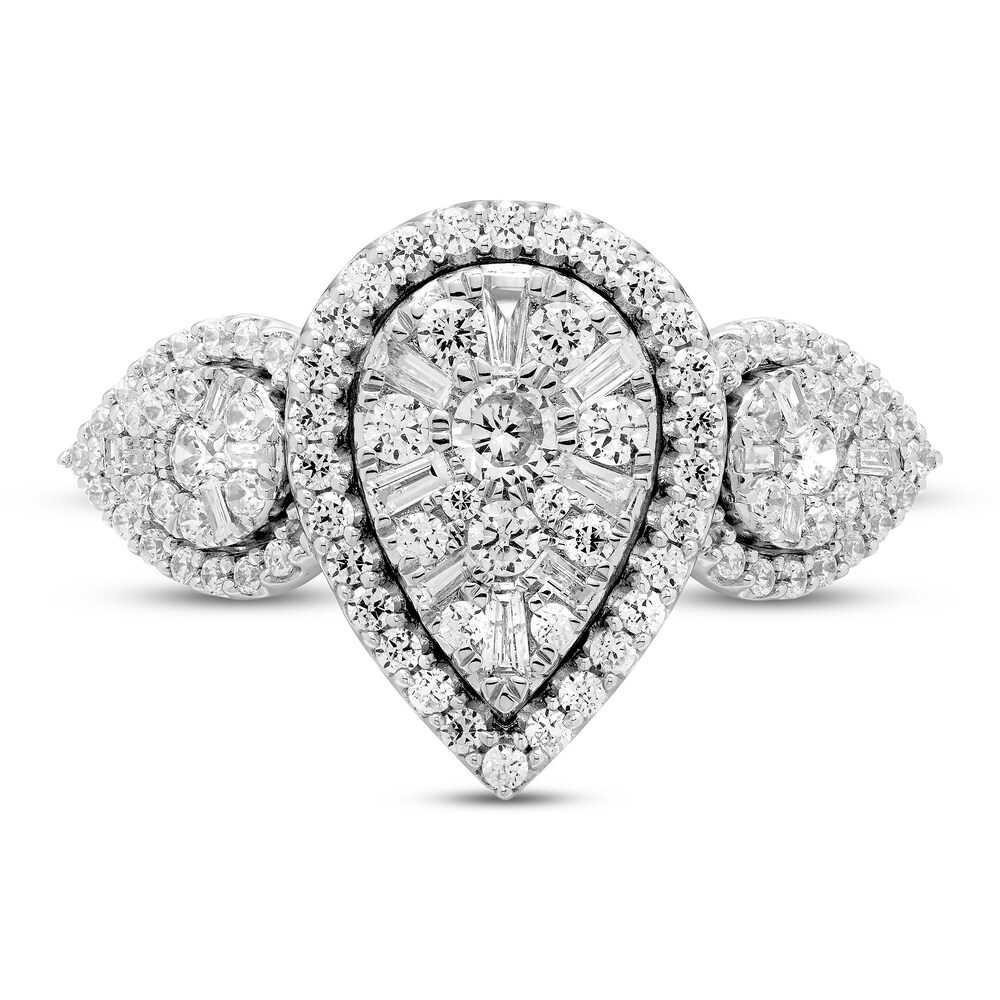 Diamond Ring 1 ct tw Round-cut 14K White Gold (I/2) 1FNRvBzJ Diamond Ring 1 ct tw Round-cut 14K White Gold (I/2) 1FNRvBzJ