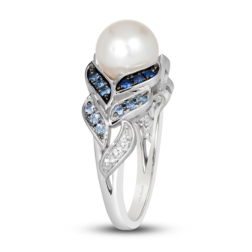 Le Vian Natural Sapphire & Cultured Freshwater Pearl Ring 14K Vanilla Gold 1hT8fHoL