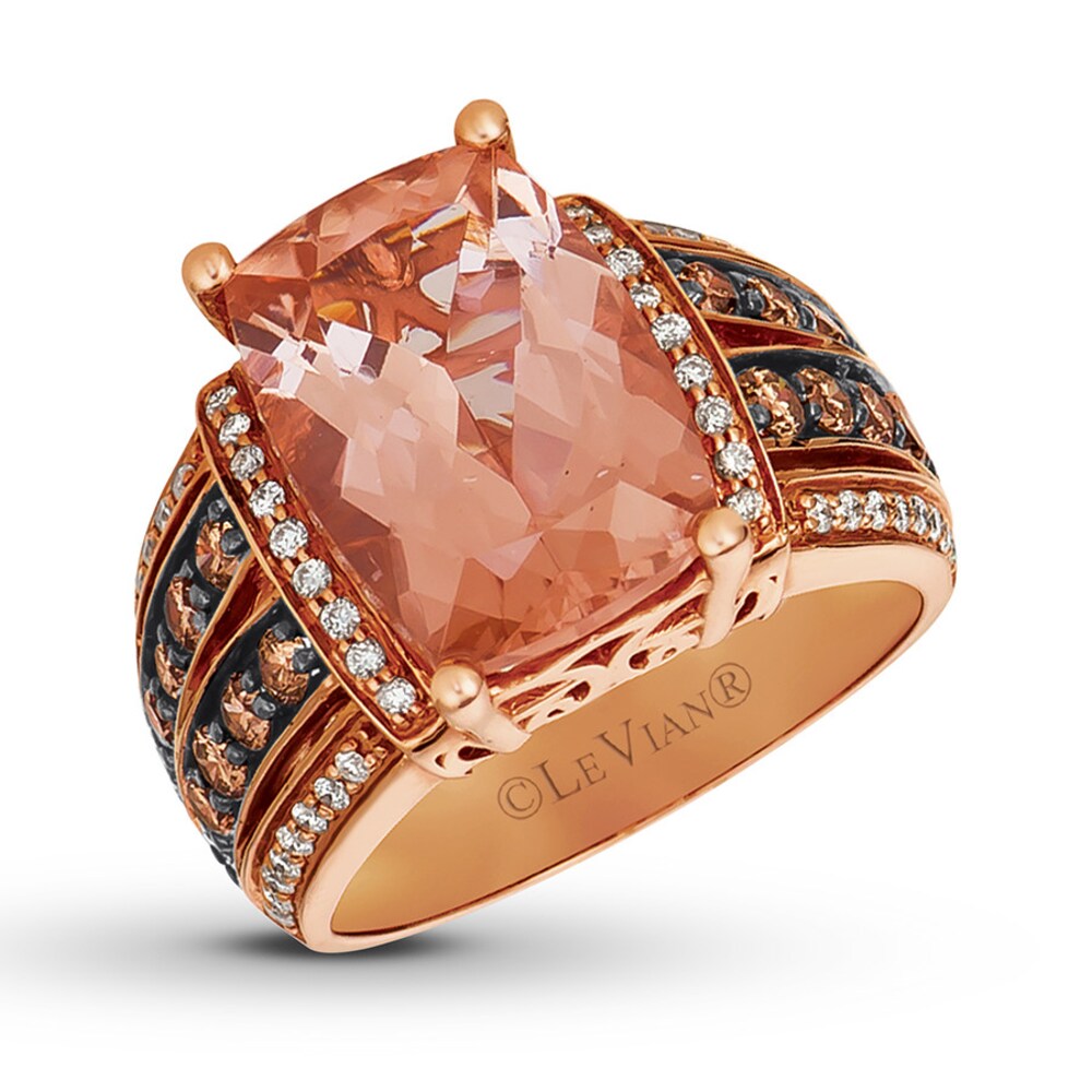 Le Vian Morganite Ring 1 ct tw Diamonds 14K Strawberry Gold 1qSLsix2 Le Vian Morganite Ring 1 ct tw Diamonds 14K Strawberry Gold 1qSLsix2