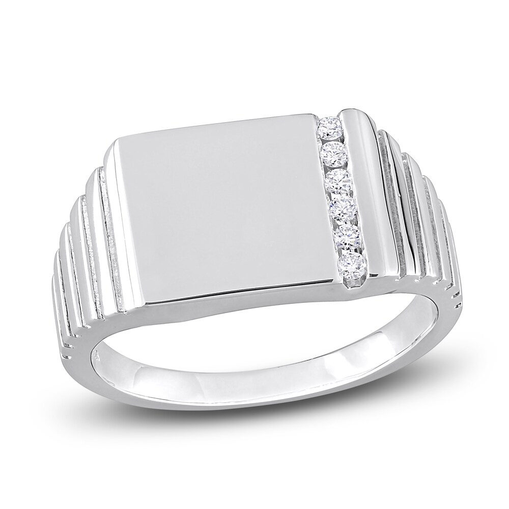 Men's Diamond Ring 1/10 ct tw Round 10K White Gold 1rHVjF7y Men's Diamond Ring 1/10 ct tw Round 10K White Gold 1rHVjF7y