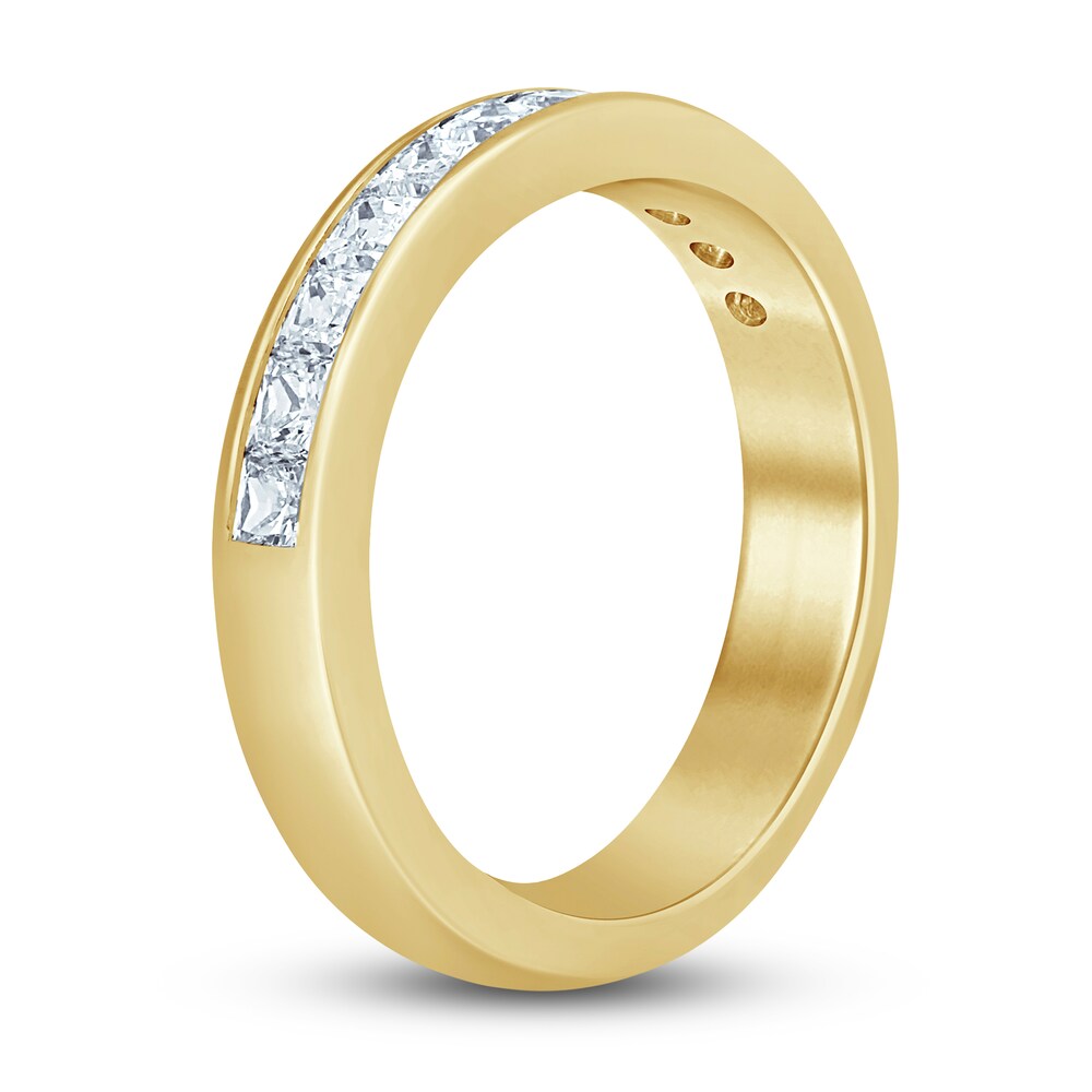 Diamond Anniversary Band 1 ct tw Princess 14K Yellow Gold 20CU1nU2 Diamond Anniversary Band 1 ct tw Princess 14K Yellow Gold 20CU1nU2