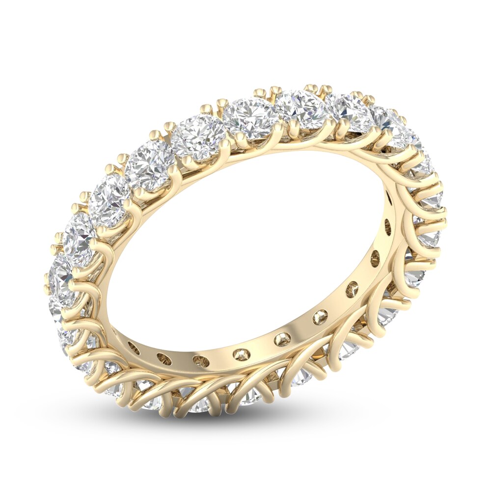 Diamond Eternity Band 2-1/2 ct tw Round 14K Yellow Gold 28RcRdqq Diamond Eternity Band 2-1/2 ct tw Round 14K Yellow Gold 28RcRdqq