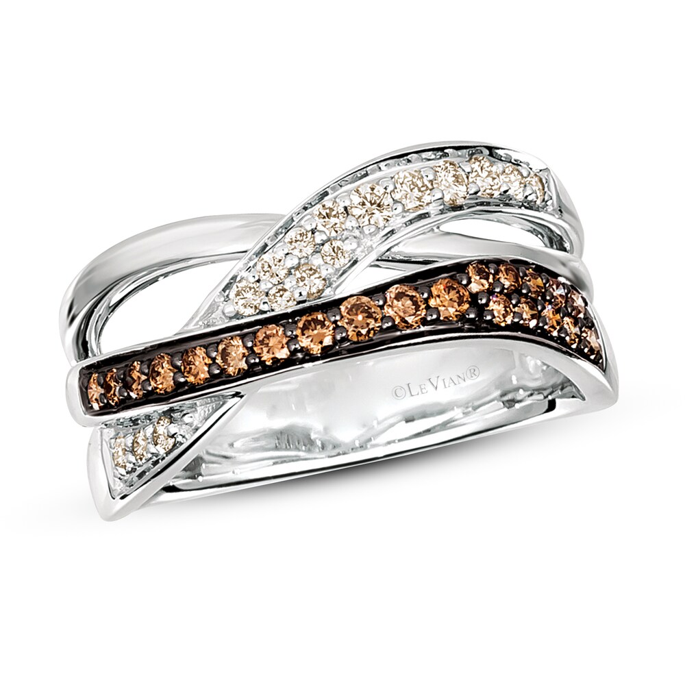 Le Vian Diamond Ring 3/8 ct tw Round 14K Vanilla Gold 29T9MDVI Le Vian Diamond Ring 3/8 ct tw Round 14K Vanilla Gold 29T9MDVI