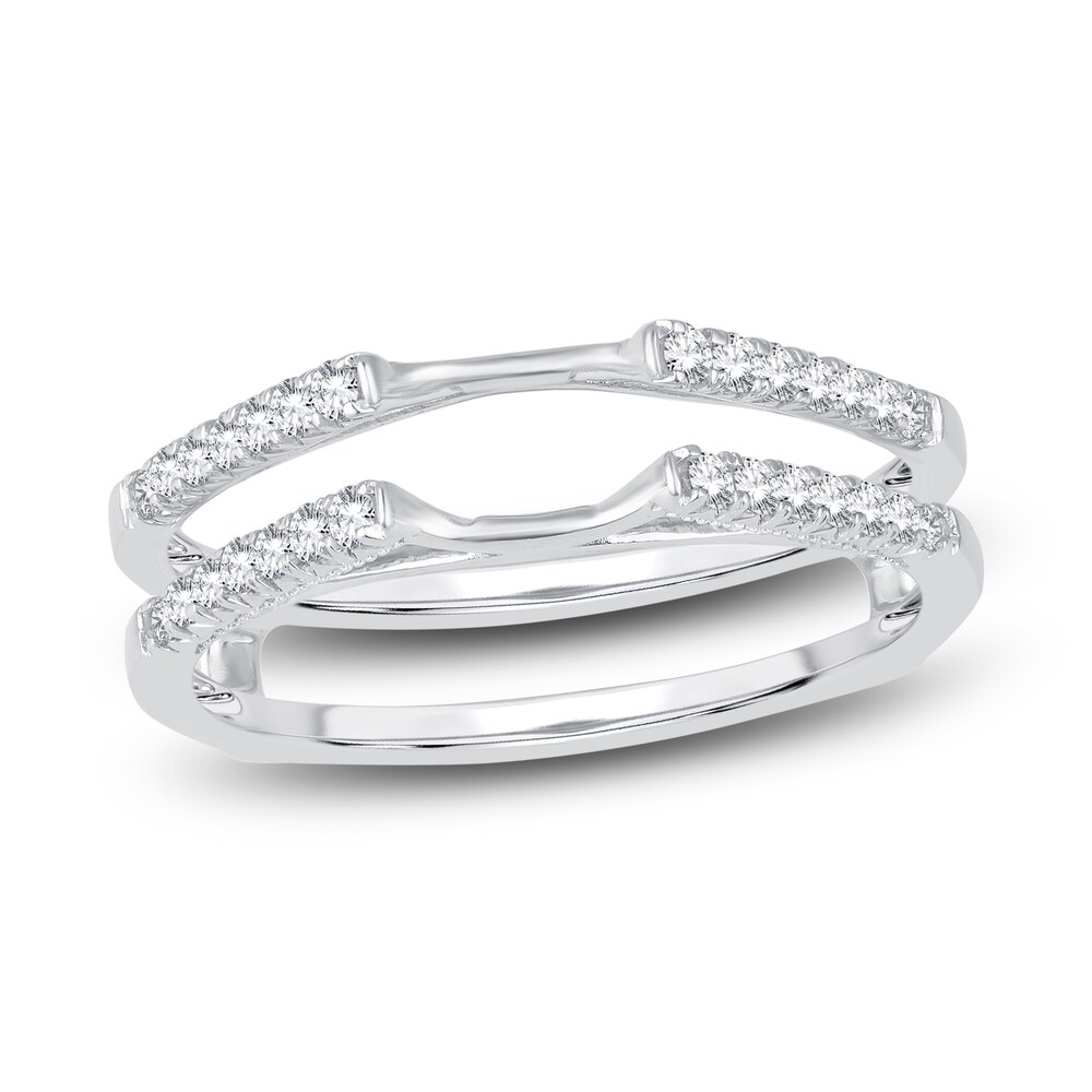 Diamond Enhancer Ring 1/4 ct tw Round 14K White Gold 2WfWITao Diamond Enhancer Ring 1/4 ct tw Round 14K White Gold 2WfWITao