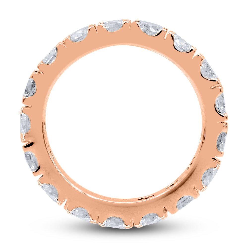 Diamond Anniversary Band 4 ct tw Round 14K Rose Gold 37wlcR1m Diamond Anniversary Band 4 ct tw Round 14K Rose Gold 37wlcR1m