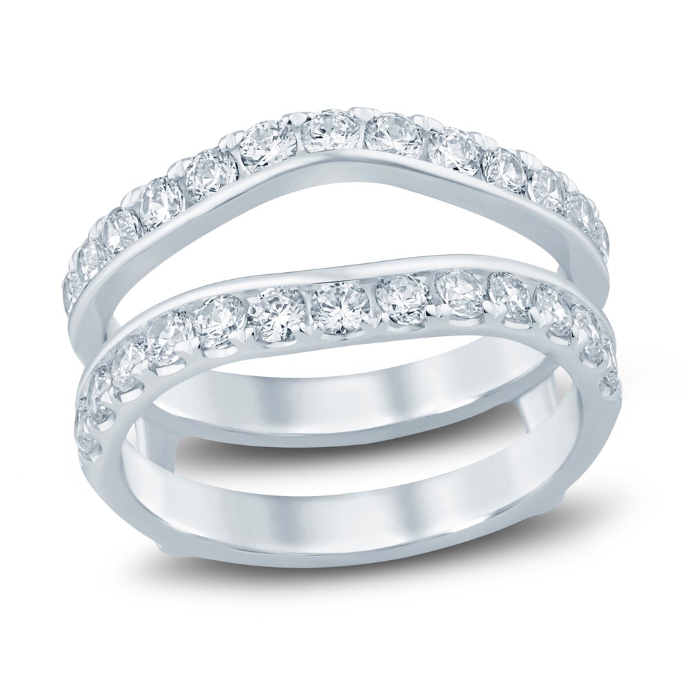Diamond Enhancer Band 1 ct tw Round 14K White Gold 3BtXEsyu Diamond Enhancer Band 1 ct tw Round 14K White Gold 3BtXEsyu