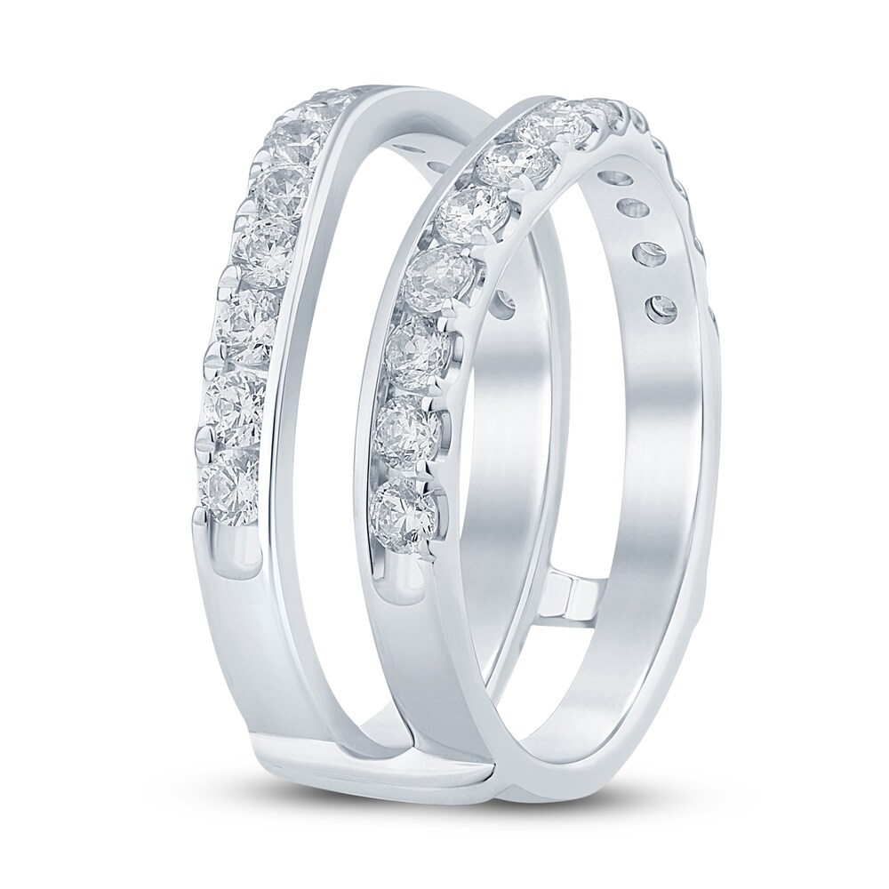 Diamond Enhancer Band 1 ct tw Round 14K White Gold 3BtXEsyu Diamond Enhancer Band 1 ct tw Round 14K White Gold 3BtXEsyu