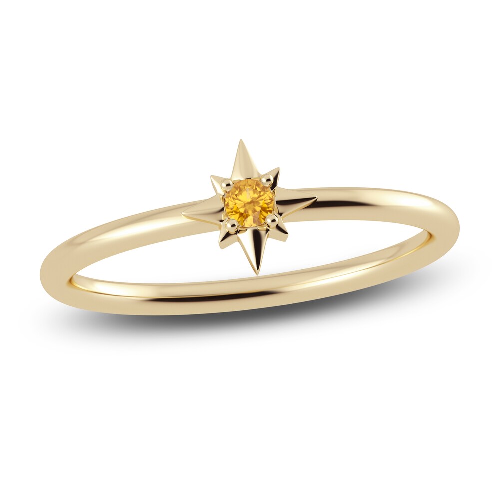 Juliette Maison Natural Citrine Starburst Ring 10K Yellow Gold 3Do7VALt Juliette Maison Natural Citrine Starburst Ring 10K Yellow Gold 3Do7VALt