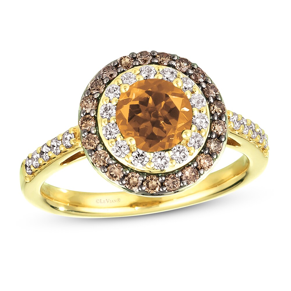 Le Vian Natural Citrine Ring 5/8 ct tw Diamonds 14K Honey Gold 3KeRTYzY Le Vian Natural Citrine Ring 5/8 ct tw Diamonds 14K Honey Gold 3KeRTYzY