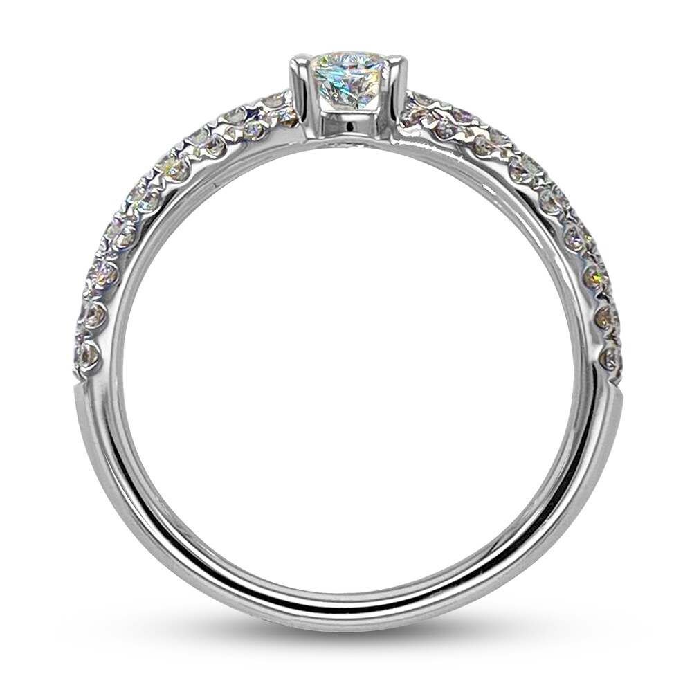 THE LEO First Light Diamond Ring 1 ct tw Round 14K White Gold 3a7rv6TS THE LEO First Light Diamond Ring 1 ct tw Round 14K White Gold 3a7rv6TS