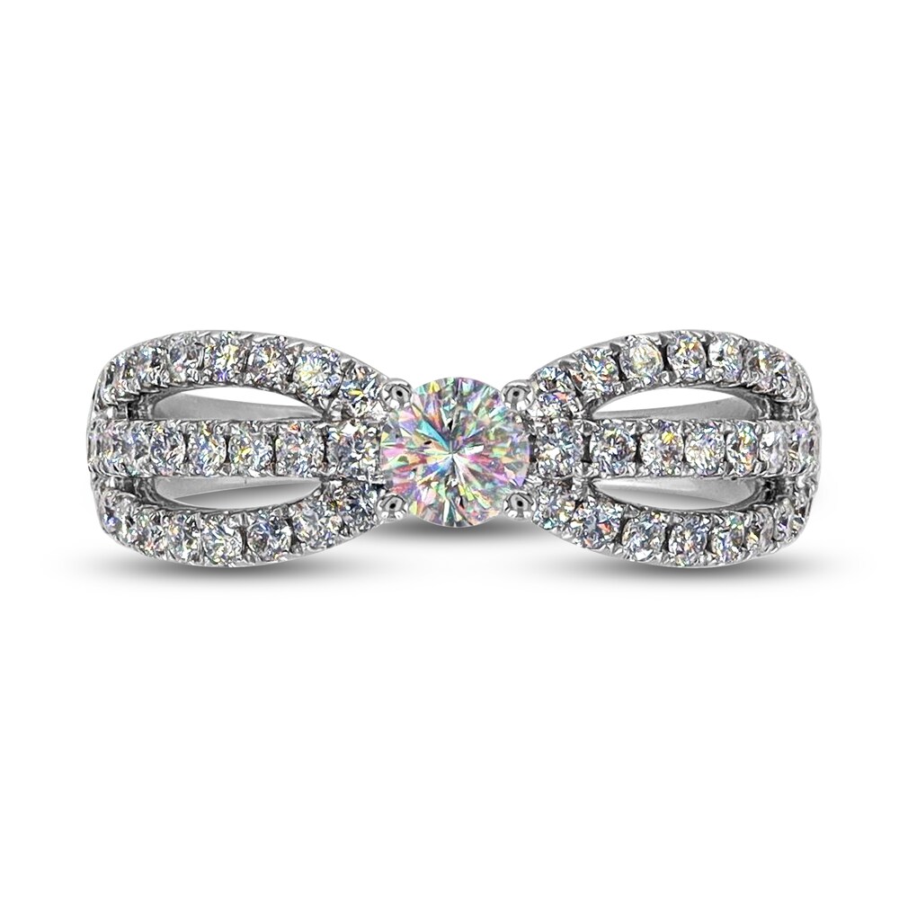 THE LEO First Light Diamond Ring 1 ct tw Round 14K White Gold 3a7rv6TS THE LEO First Light Diamond Ring 1 ct tw Round 14K White Gold 3a7rv6TS