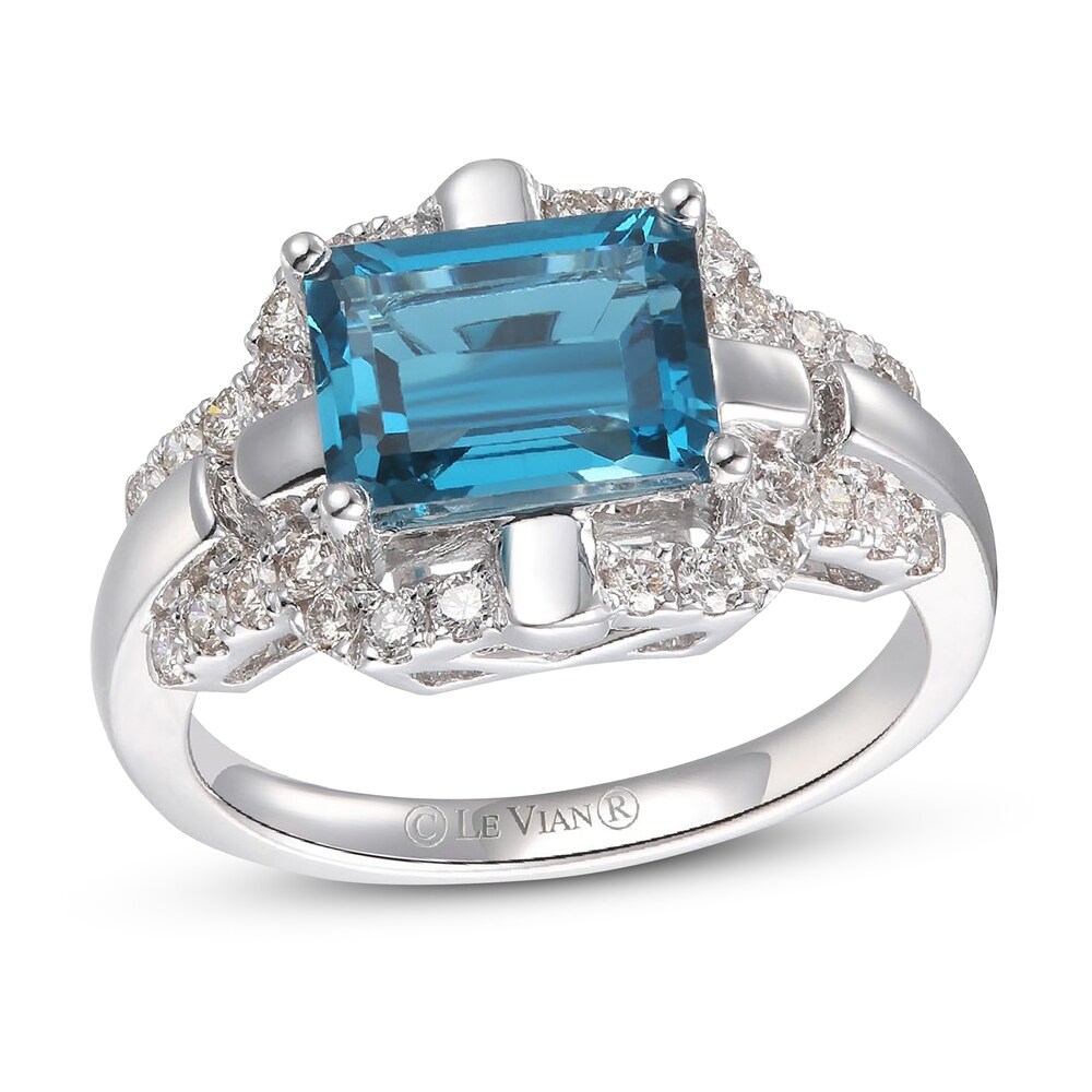 Le Vian Natural Topaz Ring 1/2 ct tw Diamonds 14K Vanilla Gold 3aF65uMd Le Vian Natural Topaz Ring 1/2 ct tw Diamonds 14K Vanilla Gold 3aF65uMd