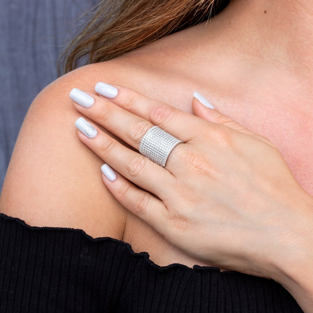 Shy Creation Ring 2-3/4 carat tw Diamonds 14K White Gold SC55006168V3 3iM4wr3u