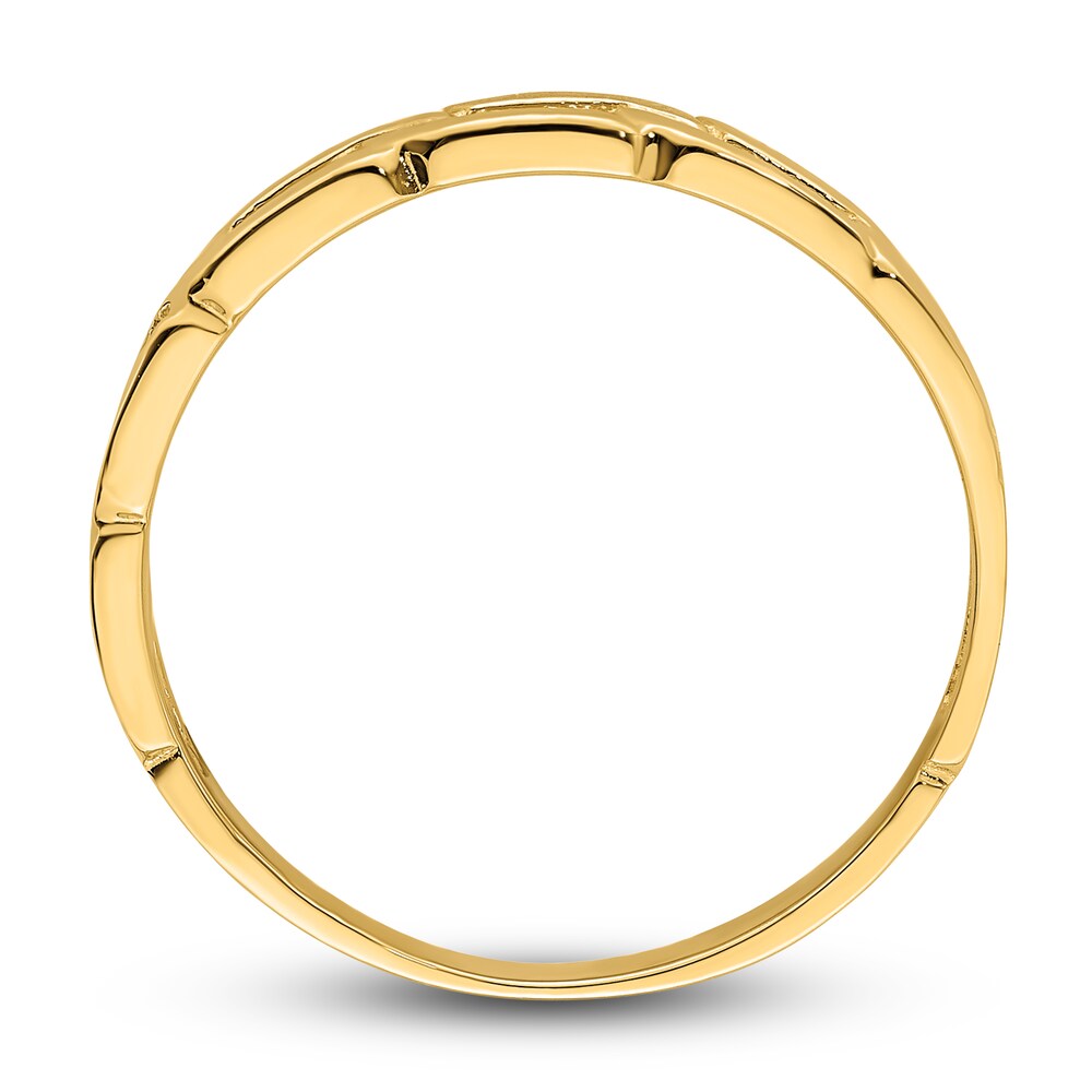 Chain Link Ring 14K Yellow Gold 3ia3kTrQ Chain Link Ring 14K Yellow Gold 3ia3kTrQ