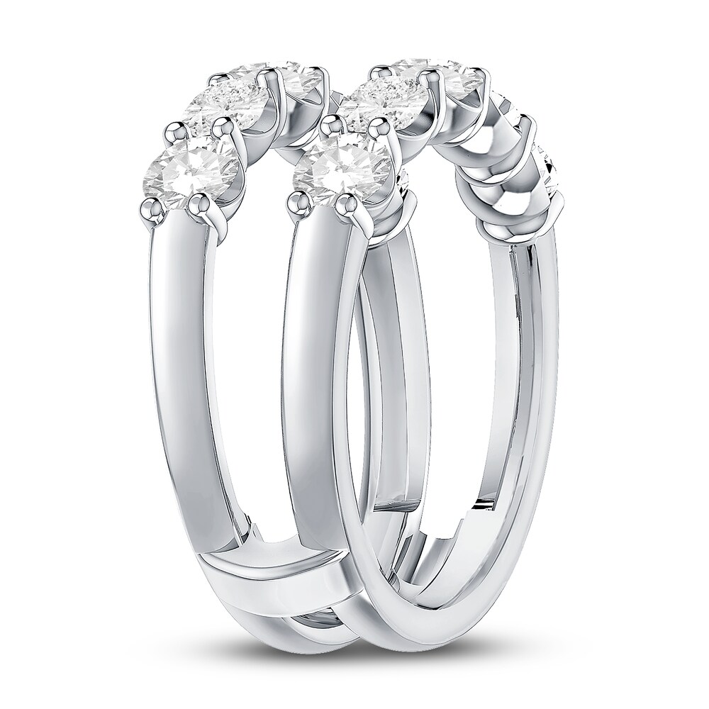Diamond Enhancer Band 2 ct tw Round/Oval 14K White Gold 3lrYLFye Diamond Enhancer Band 2 ct tw Round/Oval 14K White Gold 3lrYLFye