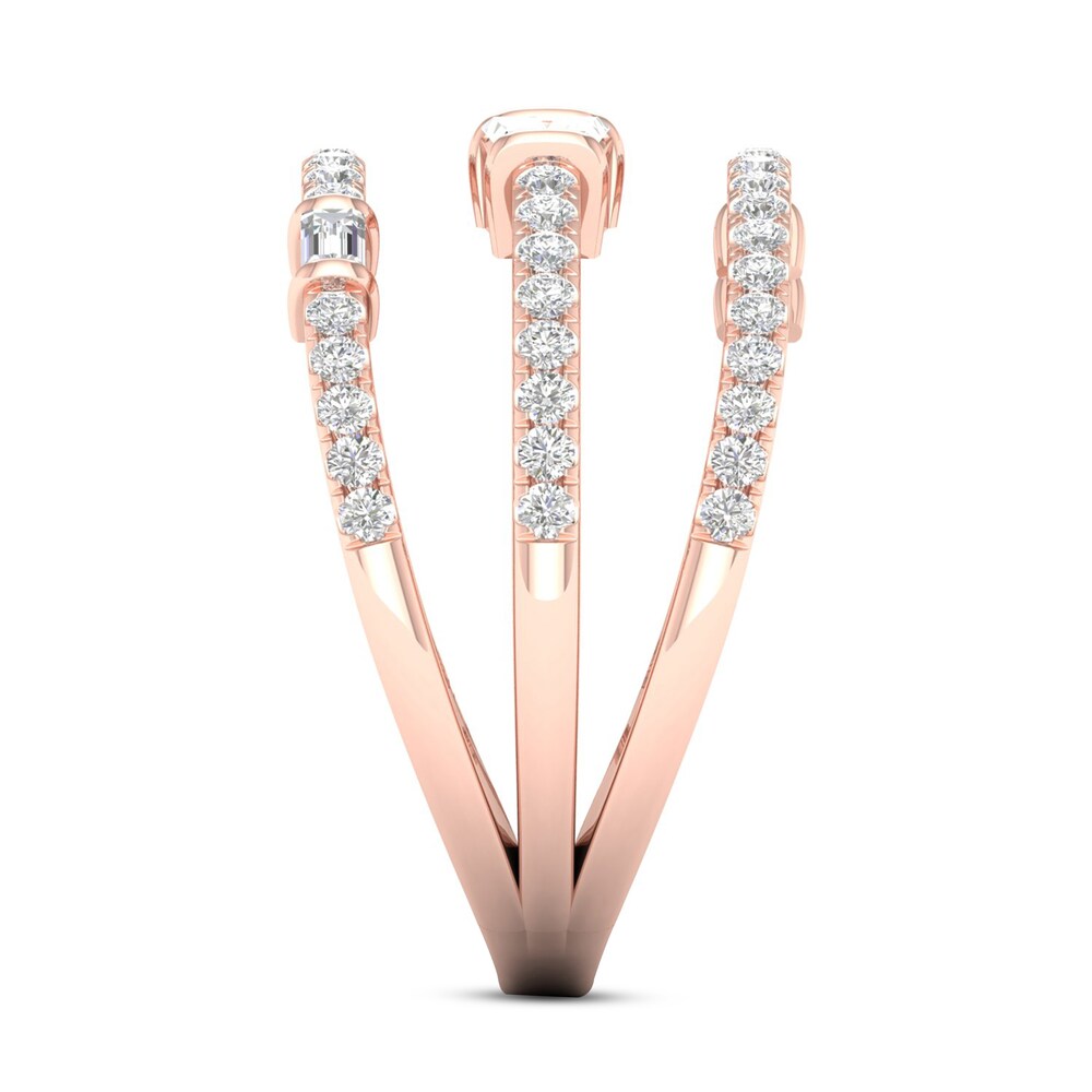 Diamond Ring 1/2 ct tw Round 10K Rose Gold 3oUxPUuA Diamond Ring 1/2 ct tw Round 10K Rose Gold 3oUxPUuA
