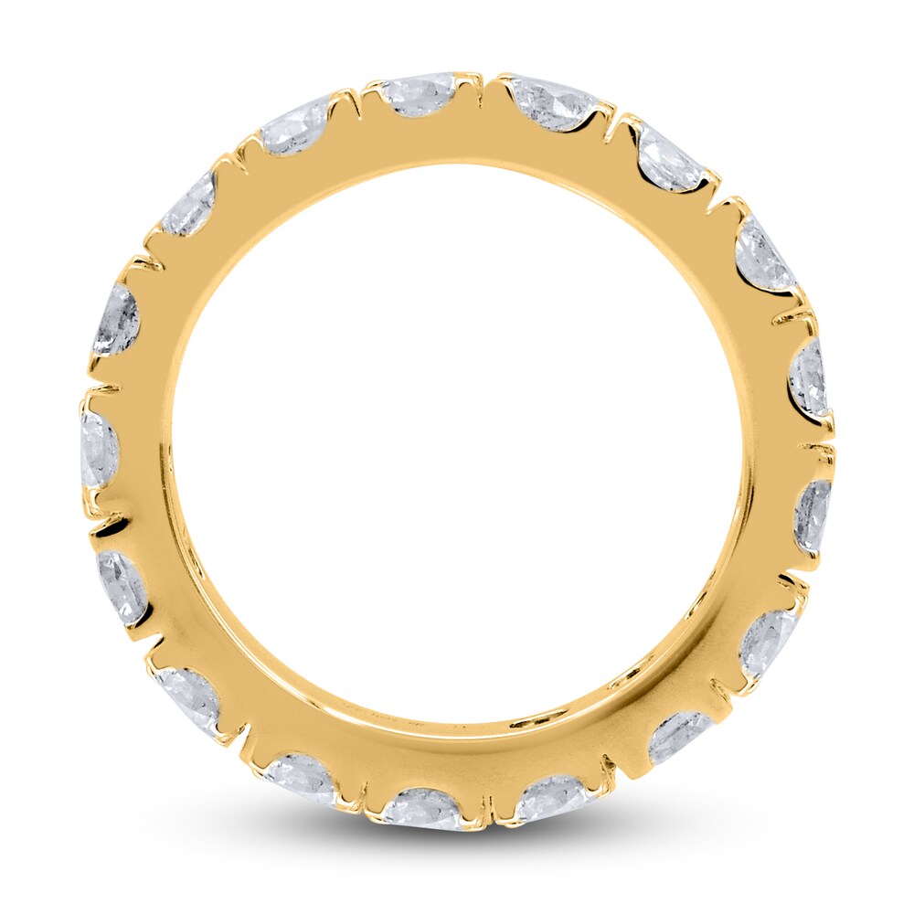 Diamond Anniversary Band 4 ct tw Round 14K Yellow Gold 3xCm1uaE Diamond Anniversary Band 4 ct tw Round 14K Yellow Gold 3xCm1uaE