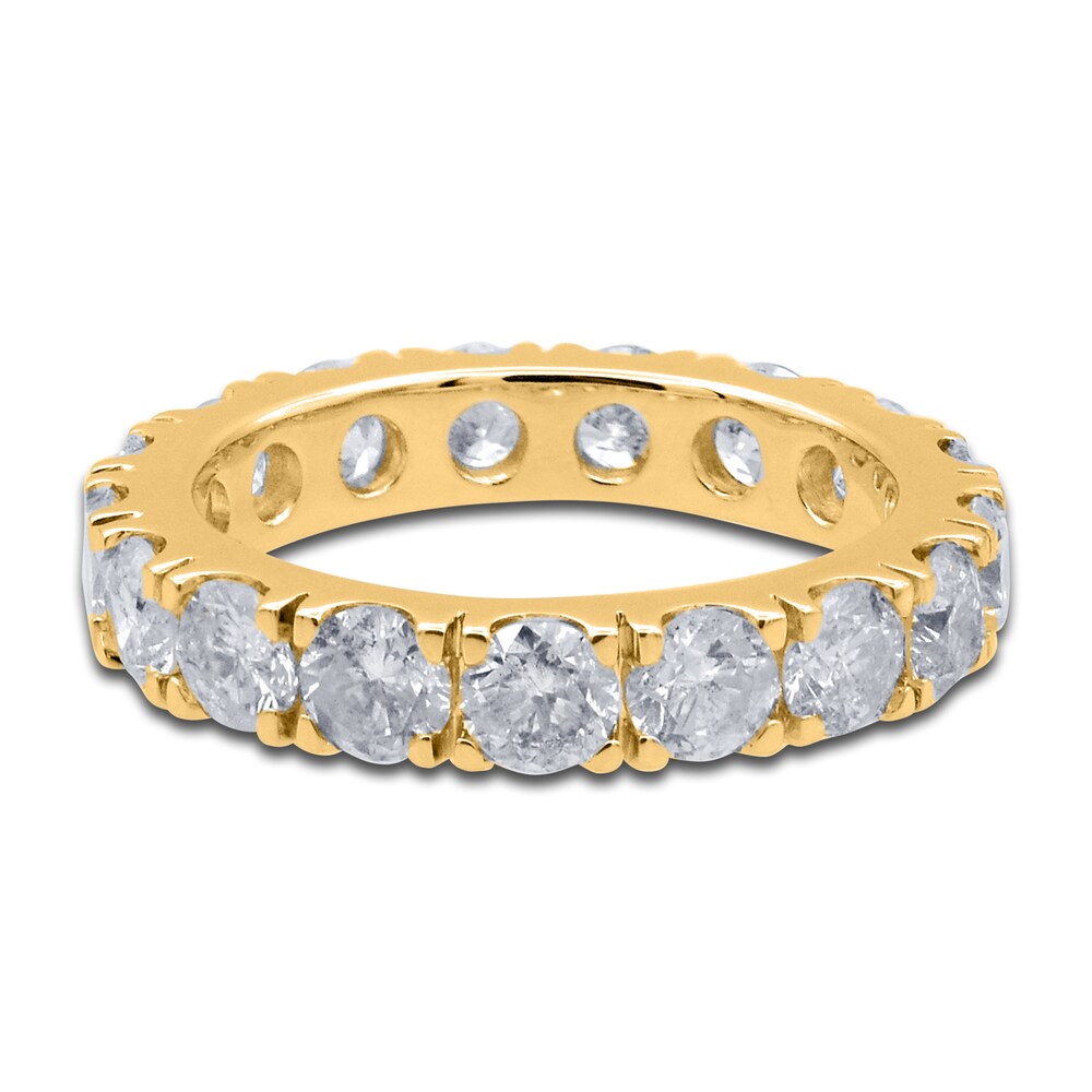 Diamond Anniversary Band 4 ct tw Round 14K Yellow Gold 3xCm1uaE Diamond Anniversary Band 4 ct tw Round 14K Yellow Gold 3xCm1uaE