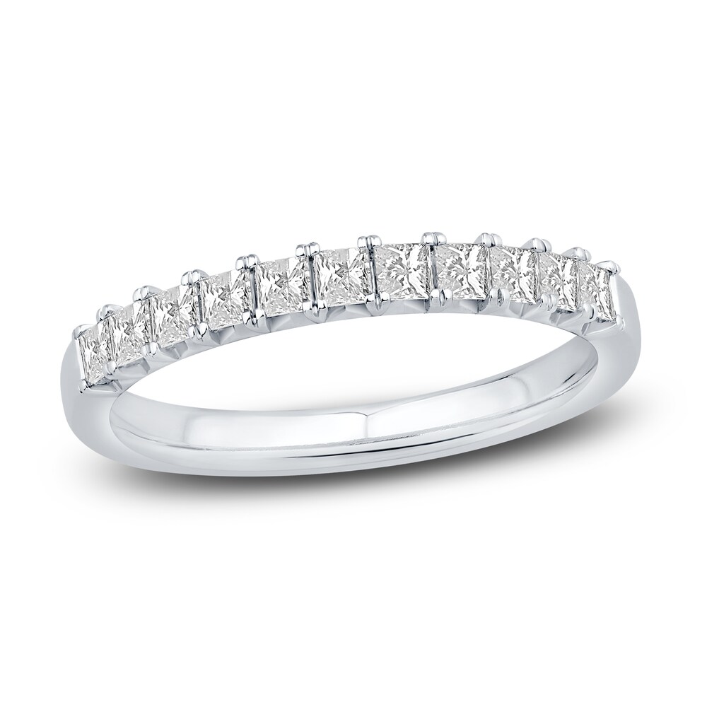 Diamond Anniversary Band 5/8 ct tw Princess 18K White Gold 3xQ2ywcF Diamond Anniversary Band 5/8 ct tw Princess 18K White Gold 3xQ2ywcF