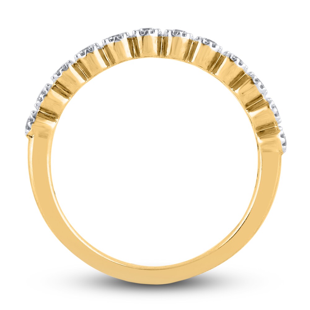 Diamond Wedding Band 1/5 ct tw Round 14K Yellow Gold 4HFZW8ev Diamond Wedding Band 1/5 ct tw Round 14K Yellow Gold 4HFZW8ev
