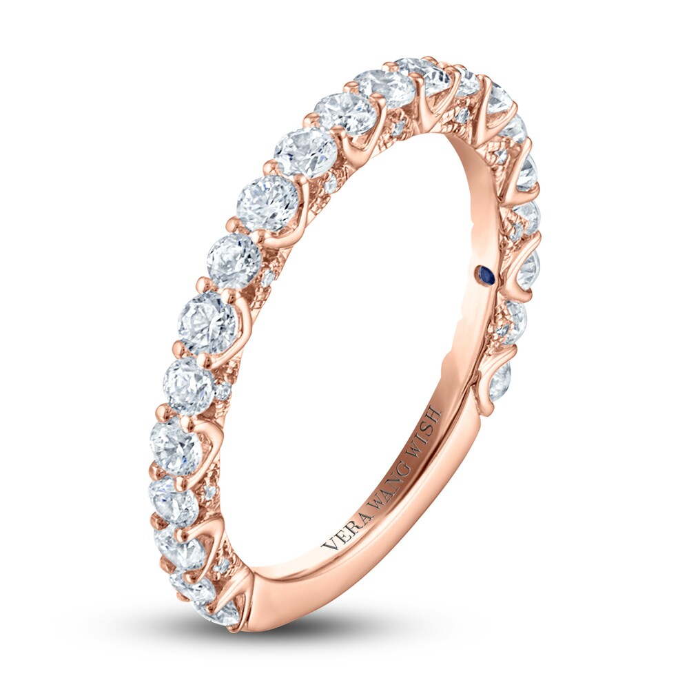 Vera Wang WISH Diamond Anniversary Band 1 ct tw Round 18K Rose Gold 4TVm8ic7 Vera Wang WISH Diamond Anniversary Band 1 ct tw Round 18K Rose Gold 4TVm8ic7