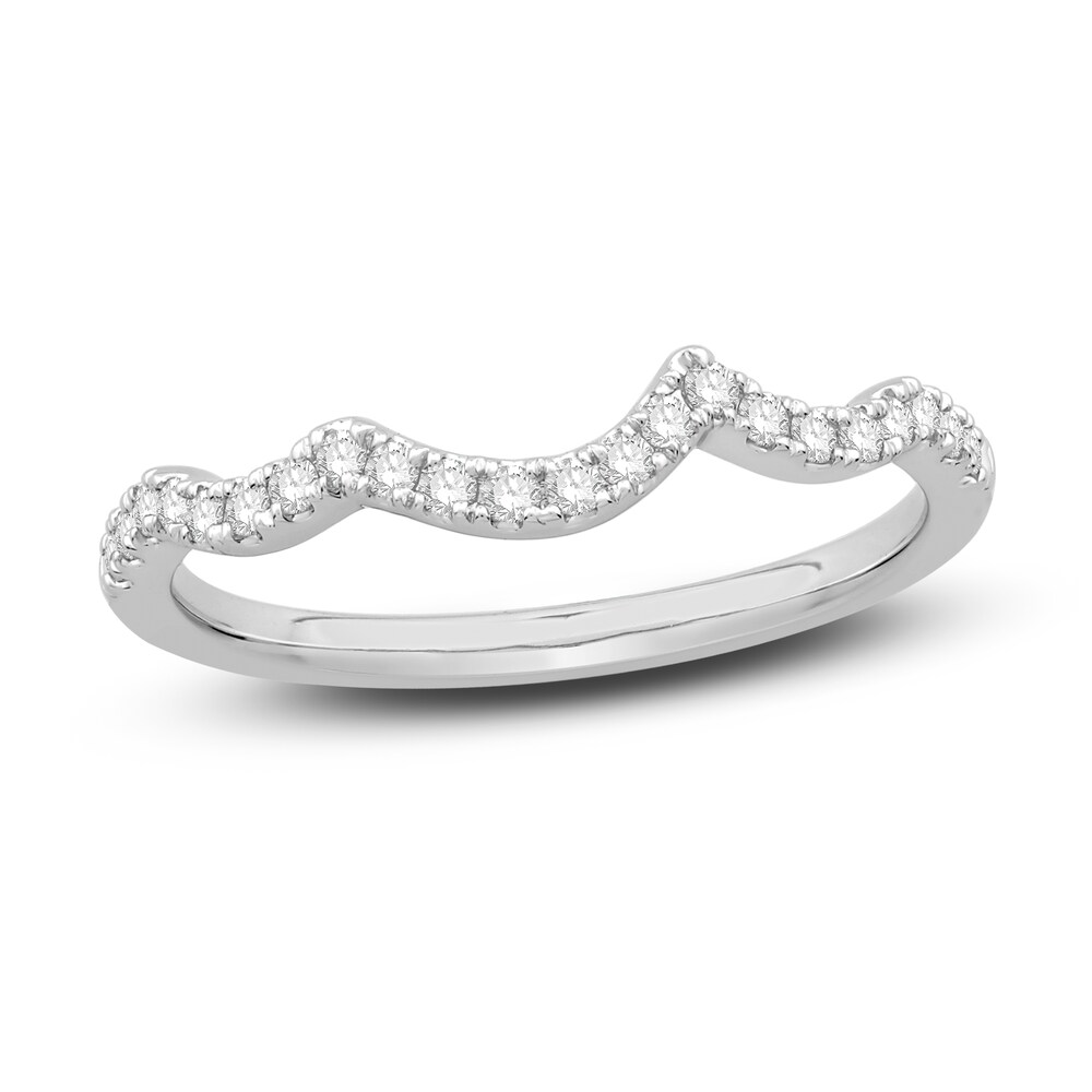 Diamond Wedding Band 1/5 ct tw Round 14K White Gold 4UIUBAO9 Diamond Wedding Band 1/5 ct tw Round 14K White Gold 4UIUBAO9