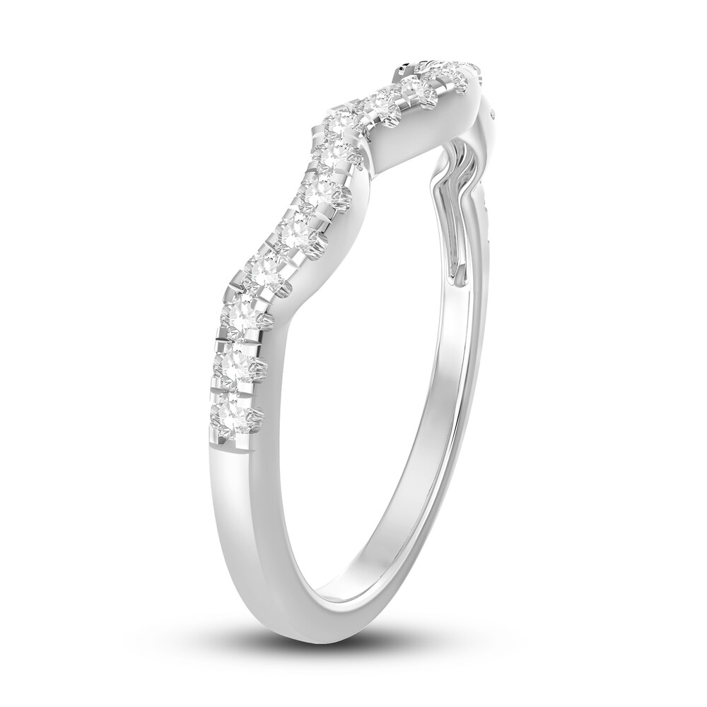 Diamond Wedding Band 1/5 ct tw Round 14K White Gold 4UIUBAO9 Diamond Wedding Band 1/5 ct tw Round 14K White Gold 4UIUBAO9