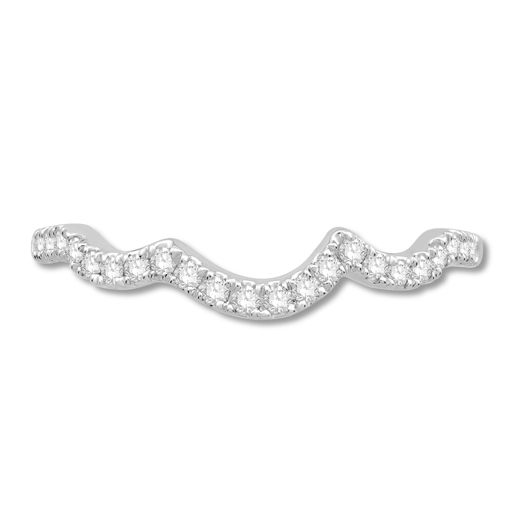 Diamond Wedding Band 1/5 ct tw Round 14K White Gold 4UIUBAO9 Diamond Wedding Band 1/5 ct tw Round 14K White Gold 4UIUBAO9
