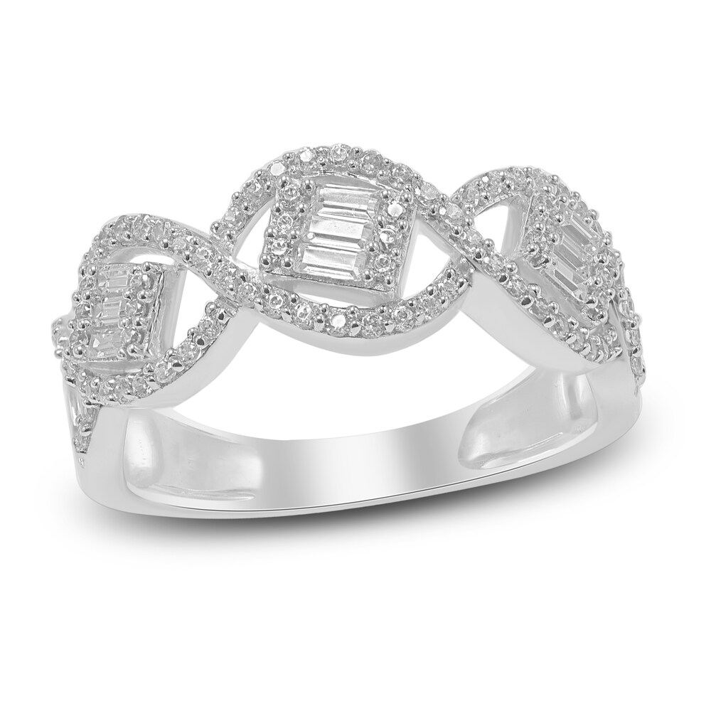 Diamond Ring 1/2 ct tw Round 14K White Gold/Rhodium 4dZFG7YX Diamond Ring 1/2 ct tw Round 14K White Gold/Rhodium 4dZFG7YX
