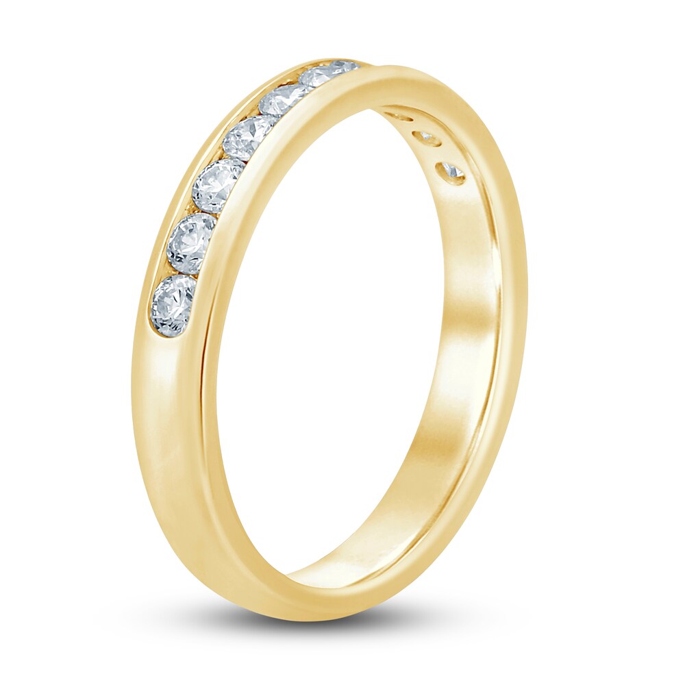 Diamond Anniversary Ring 1/2 ct tw Round 14K Yellow Gold 4ha264x3 Diamond Anniversary Ring 1/2 ct tw Round 14K Yellow Gold 4ha264x3
