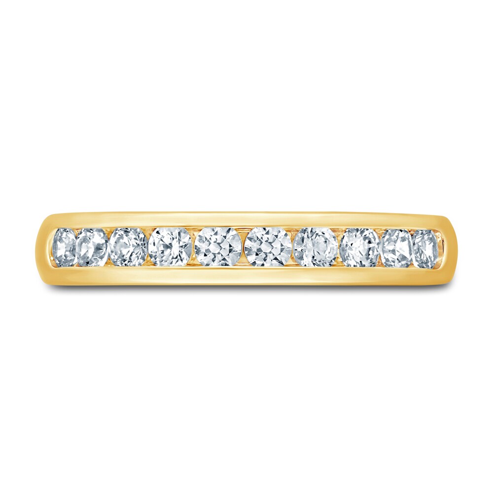 Diamond Anniversary Ring 1/2 ct tw Round 14K Yellow Gold 4ha264x3 Diamond Anniversary Ring 1/2 ct tw Round 14K Yellow Gold 4ha264x3