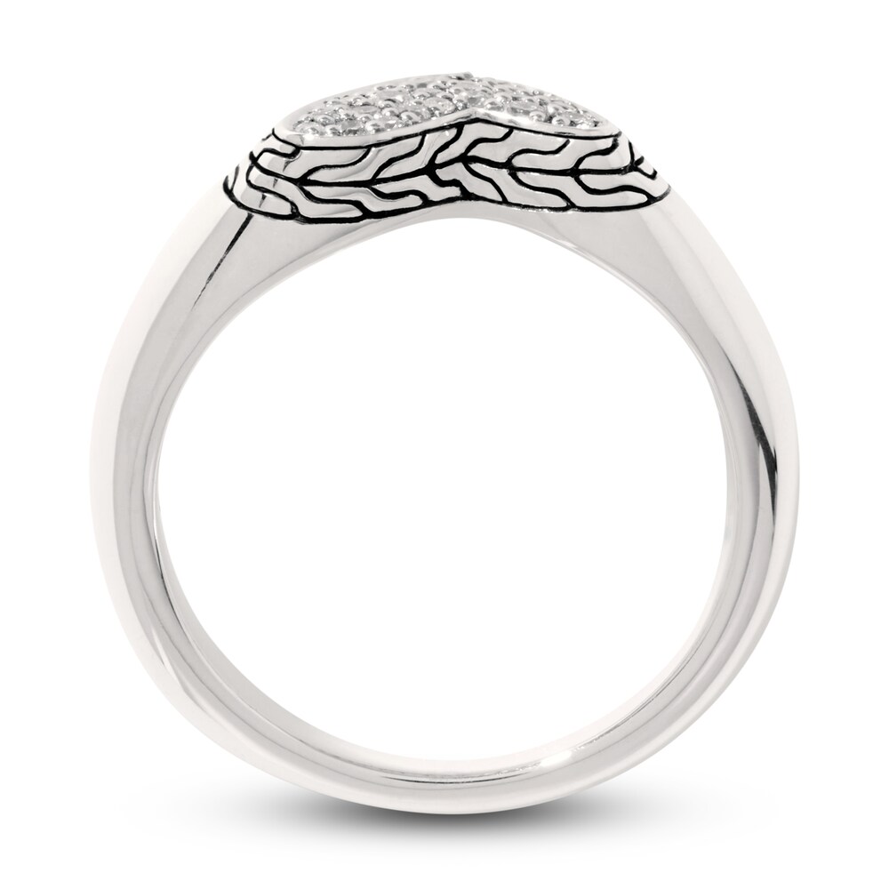 John Hardy Men\'s Diamond Classic Chain Ring 1/5 ct tw Round Sterling Silver 4o7tZRKq John Hardy Men\'s Diamond Classic Chain Ring 1/5 ct tw Round Sterling Silver 4o7tZRKq