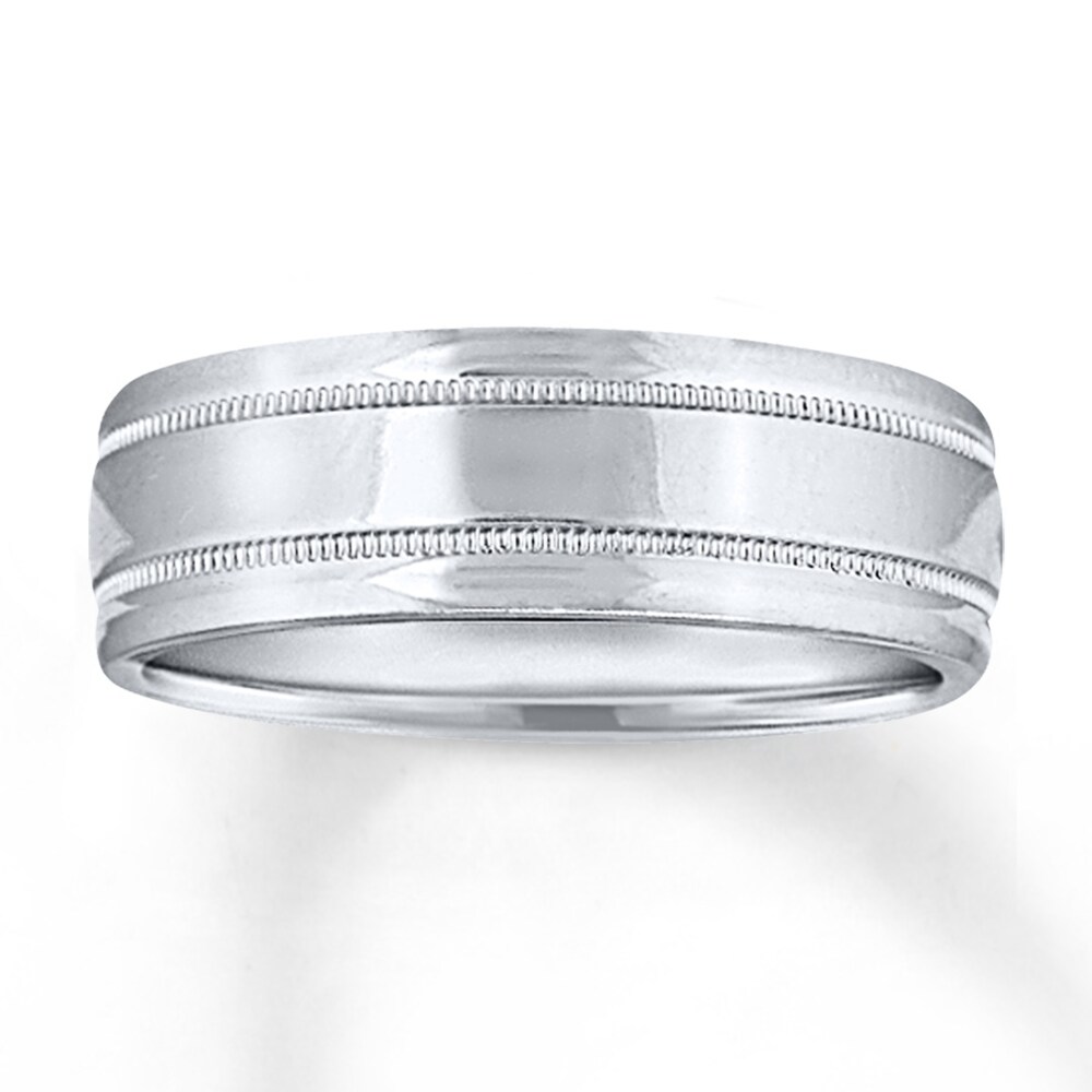 Wedding Band 14K White Gold 7mm 4rEFGXjn Wedding Band 14K White Gold 7mm 4rEFGXjn