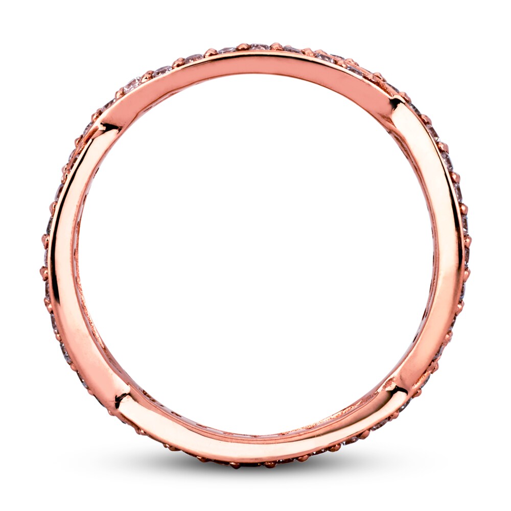 Diamond Ring 3/4 ct tw Round 14K Rose Gold 4sYv4gK3 Diamond Ring 3/4 ct tw Round 14K Rose Gold 4sYv4gK3