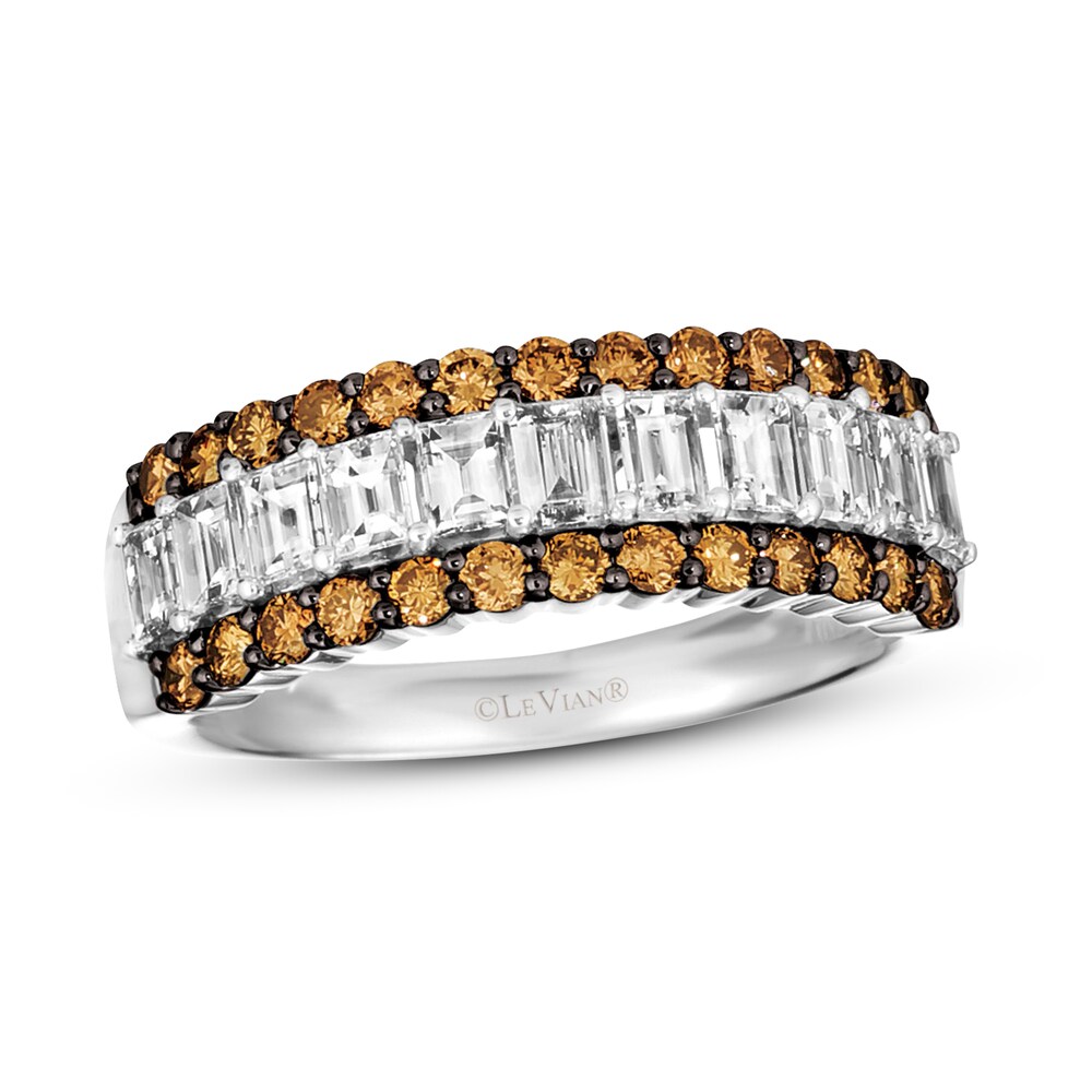 Le Vian Diamond Ring 1-1/3 ct tw Round Platinum 547LgtWk Le Vian Diamond Ring 1-1/3 ct tw Round Platinum 547LgtWk