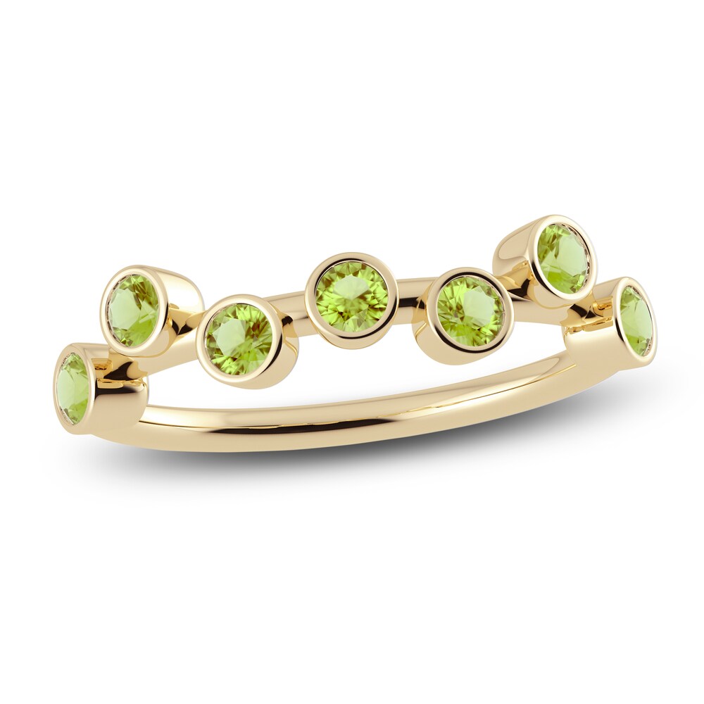 Juliette Maison Natural Peridot Ring 10K Yellow Gold 59NymZxn Juliette Maison Natural Peridot Ring 10K Yellow Gold 59NymZxn
