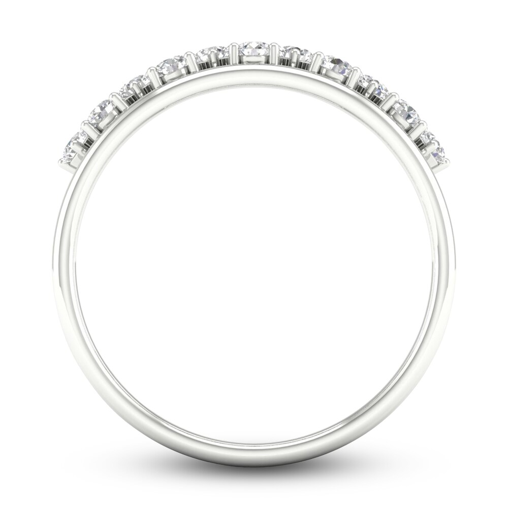 Diamond Wedding Band 1/6 ct tw Round 14K White Gold 5GcqMp4D Diamond Wedding Band 1/6 ct tw Round 14K White Gold 5GcqMp4D