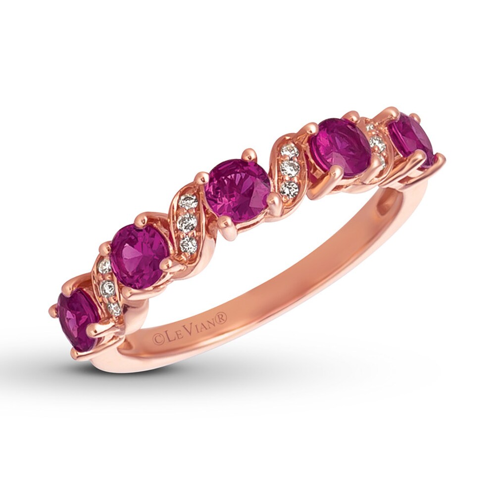Le Vian Natural Ruby Band Diamond Accents 14K Strawberry Gold 5TNuQRPp Le Vian Natural Ruby Band Diamond Accents 14K Strawberry Gold 5TNuQRPp
