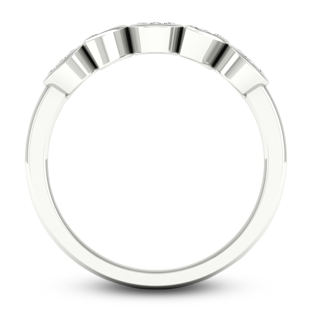 Diamond Wedding Band 1/10 ct tw Round 14K White Gold 5fq1QR3B Diamond Wedding Band 1/10 ct tw Round 14K White Gold 5fq1QR3B