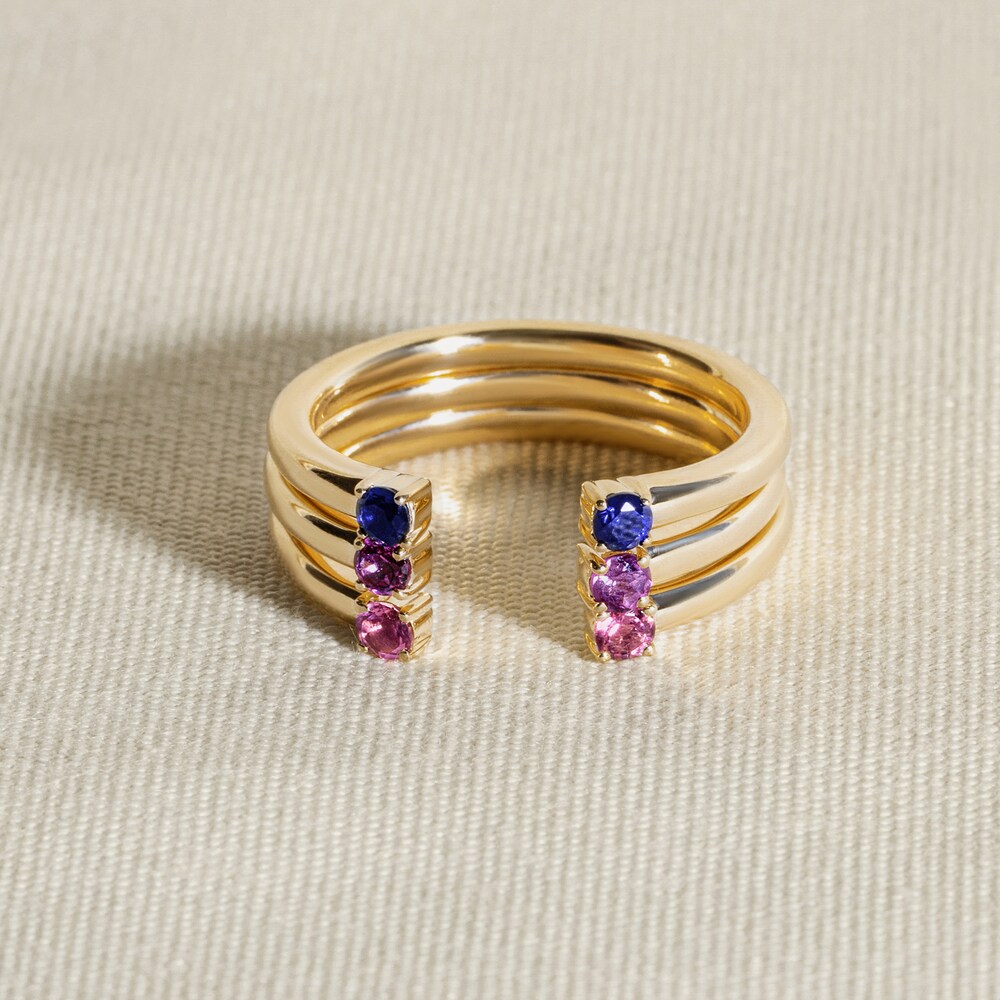 Juliette Maison Natural Aquamarine Cuff Ring 10K Rose Gold 5nLVdF35 Juliette Maison Natural Aquamarine Cuff Ring 10K Rose Gold 5nLVdF35