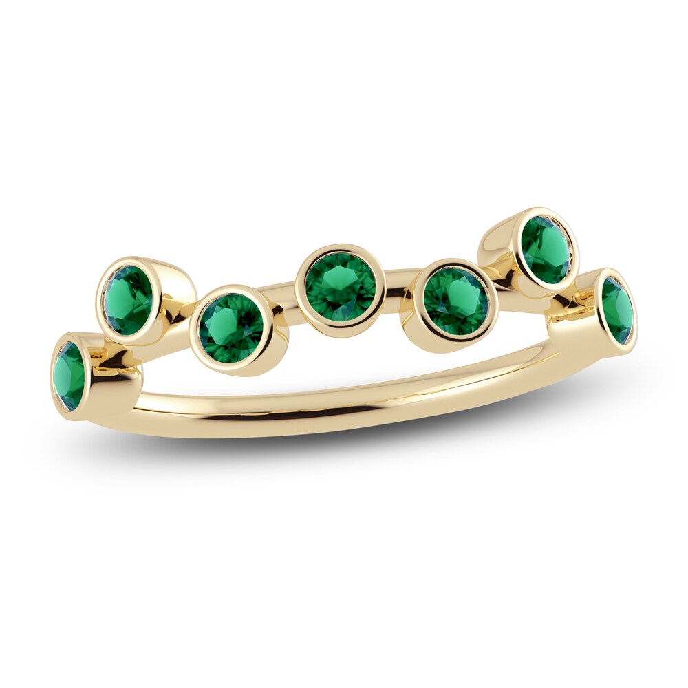 Juliette Maison Natural Emerald Ring 10K Yellow Gold 6DVNqH7Y Juliette Maison Natural Emerald Ring 10K Yellow Gold 6DVNqH7Y