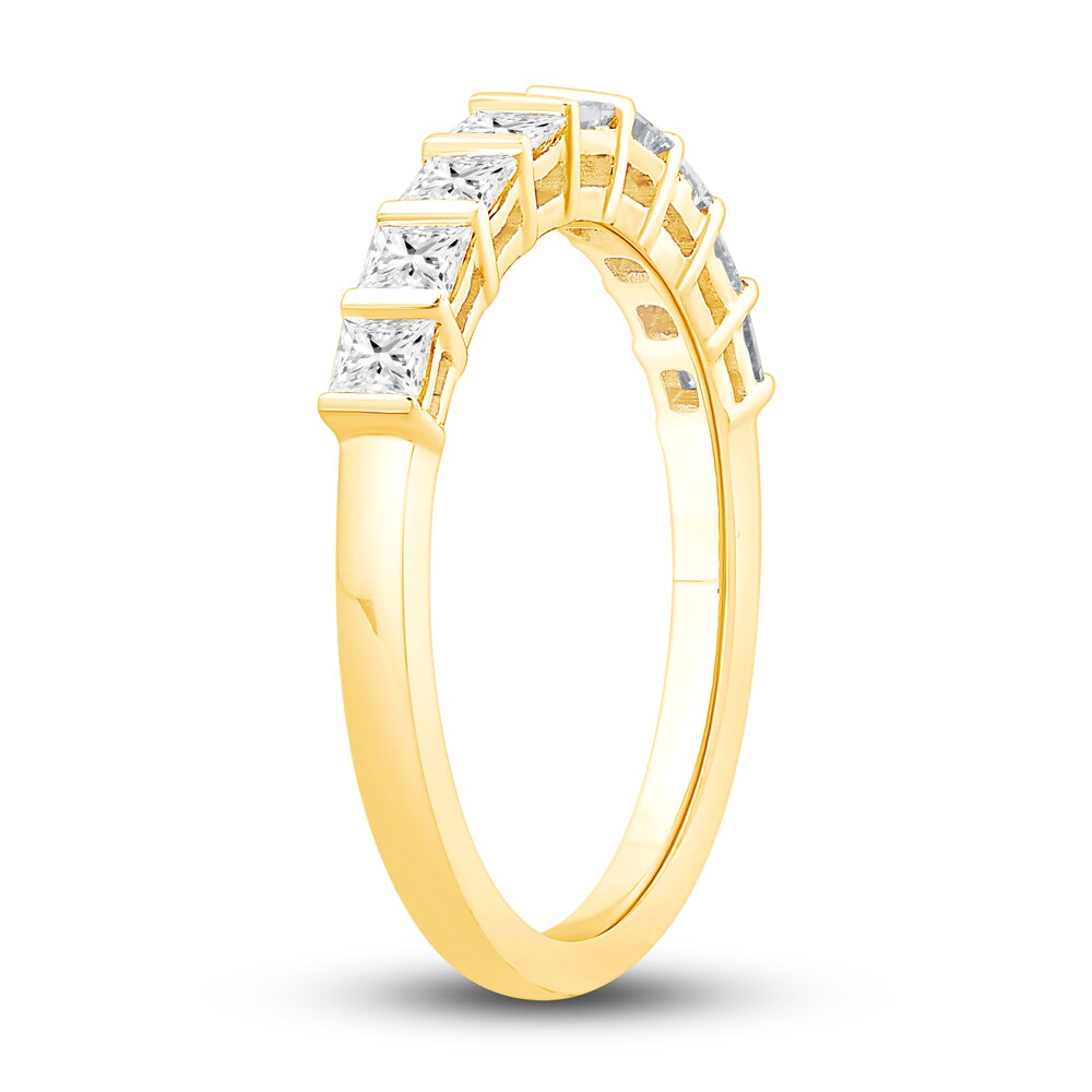 Diamond Anniversary Band 7/8 ct tw Princess 14K Yellow Gold 6GlRB3Ey Diamond Anniversary Band 7/8 ct tw Princess 14K Yellow Gold 6GlRB3Ey