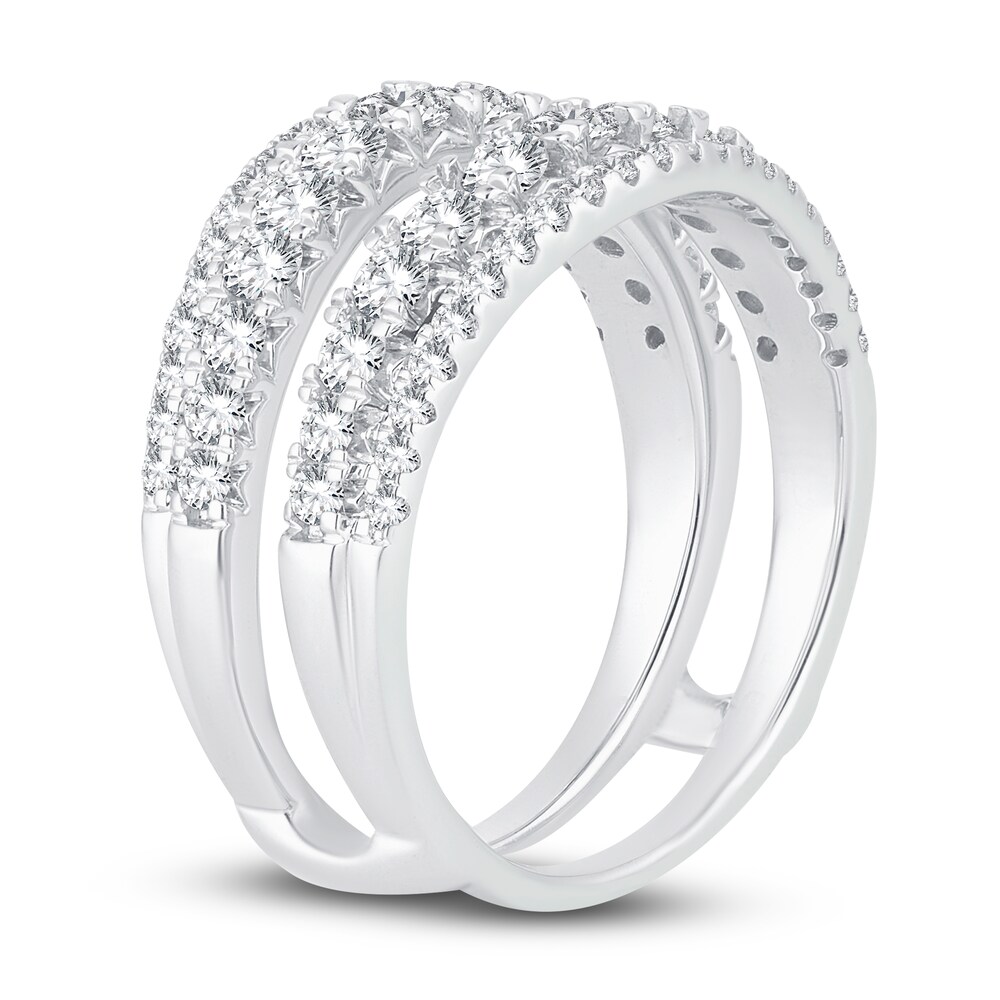 Diamond Enhancer Ring 1-1/4 ct tw Round 14K White Gold 6WqCklXO Diamond Enhancer Ring 1-1/4 ct tw Round 14K White Gold 6WqCklXO