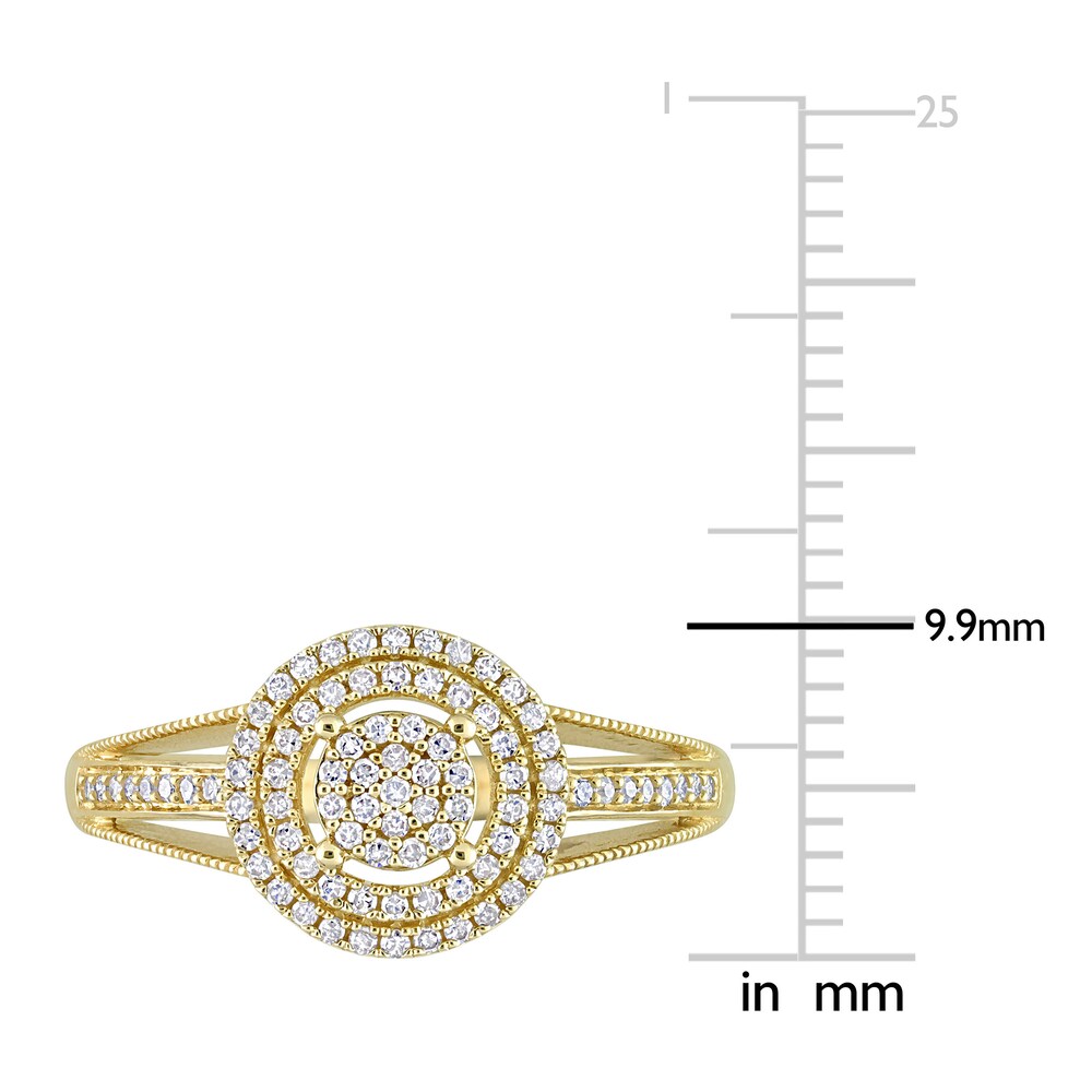 Diamond Halo Ring 1/4 ct tw Round 10K Yellow Gold 6kh3Xqy3 Diamond Halo Ring 1/4 ct tw Round 10K Yellow Gold 6kh3Xqy3