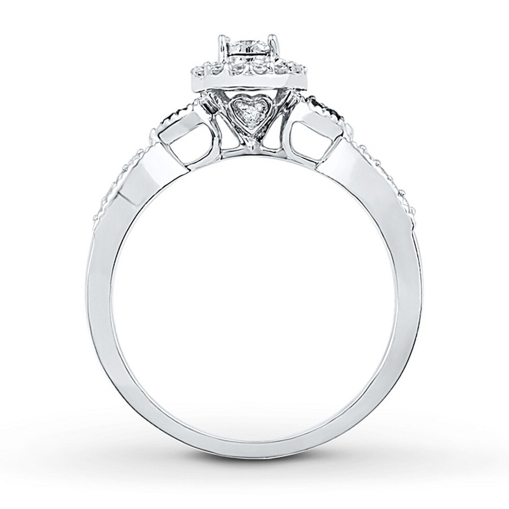 Black/White Diamond Promise Ring 1/5 ct tw Sterling Silver 6nLz911e Black/White Diamond Promise Ring 1/5 ct tw Sterling Silver 6nLz911e